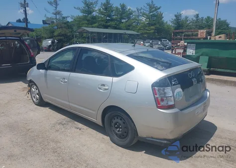 2005 Toyota Prius из США, поврежденный, VIN JTDKB20U057040675